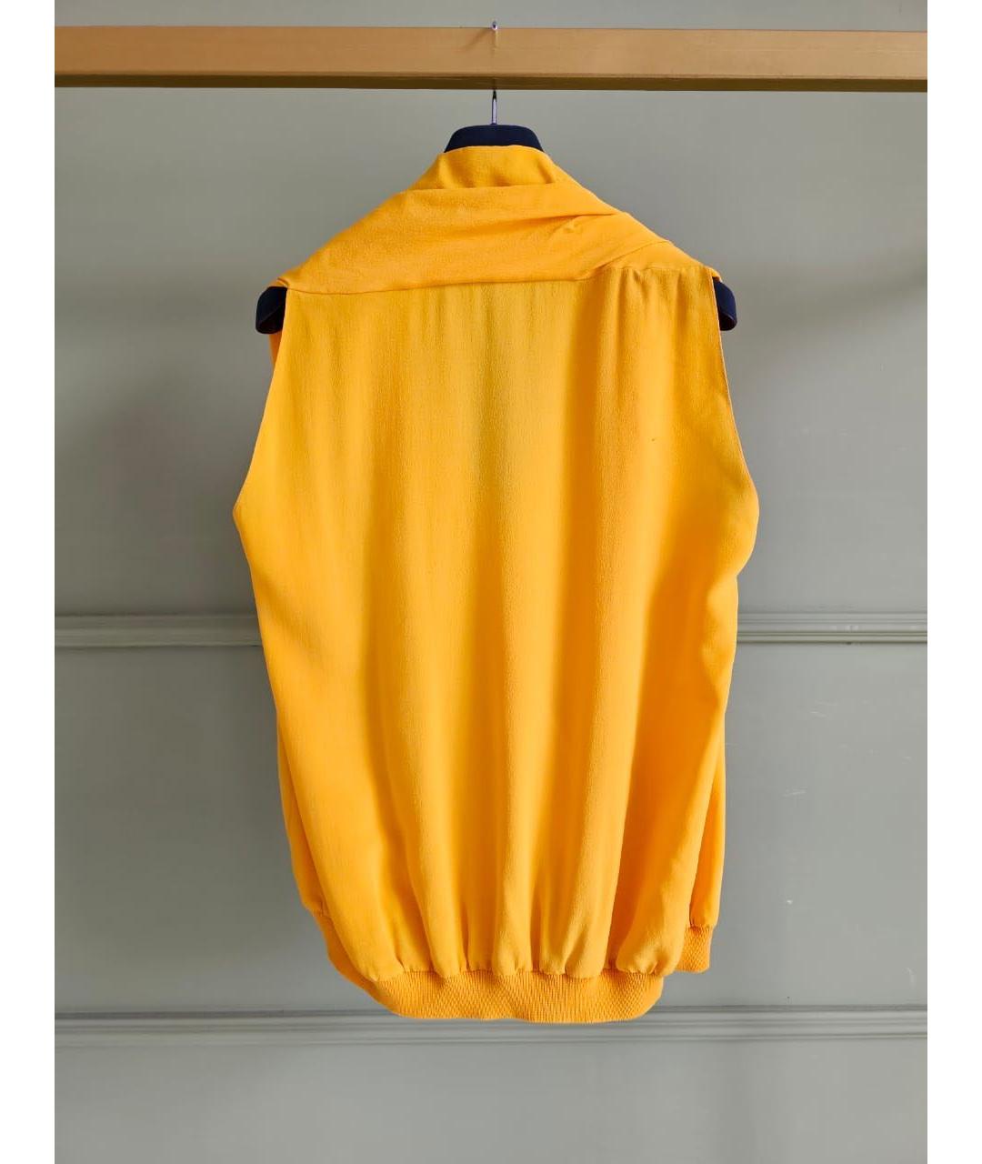 HERMES Желтая блузы, фото 2