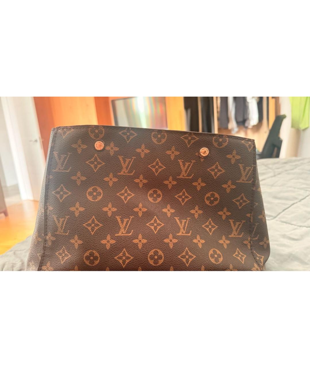 LOUIS VUITTON Коричневая сумка тоут, фото 2