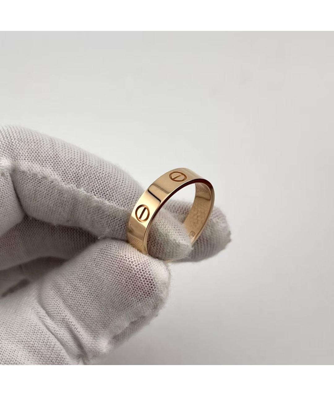 CARTIER Золотое кольцо из розового золота, фото 5