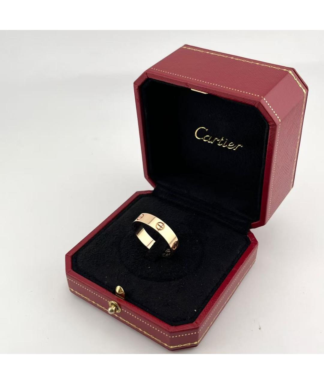 CARTIER Золотое кольцо из розового золота, фото 4