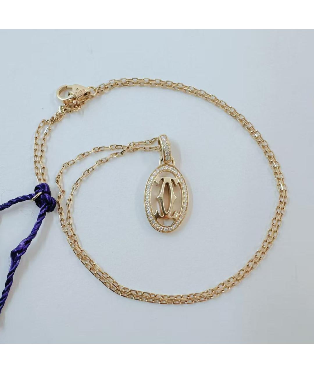 CARTIER Золотая подвеска из розового золота, фото 4