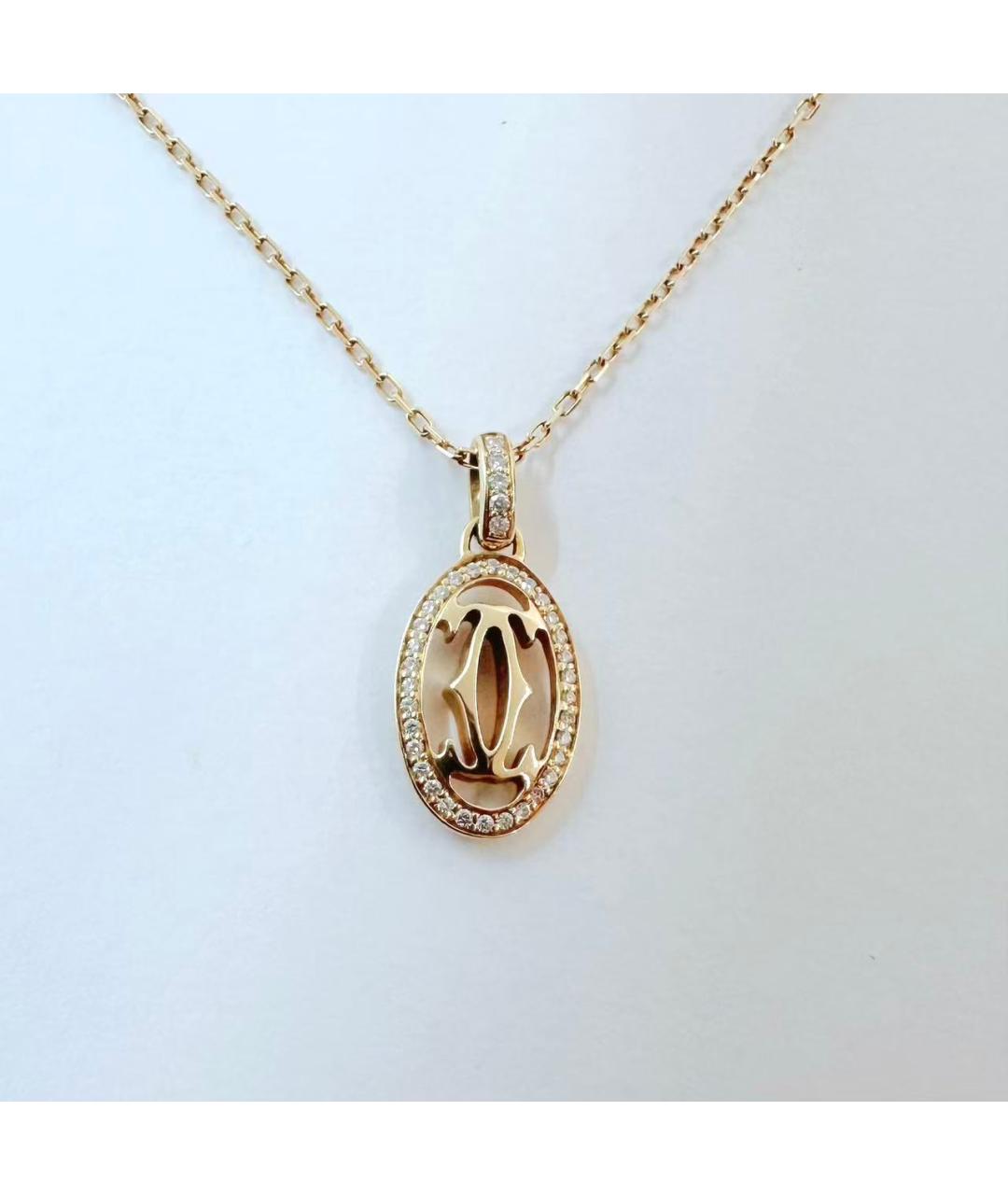 CARTIER Золотая подвеска из розового золота, фото 3