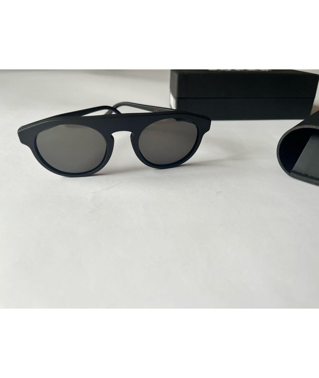 RETROSUPERFUTURE Черные пластиковые солнцезащитные очки, фото 6
