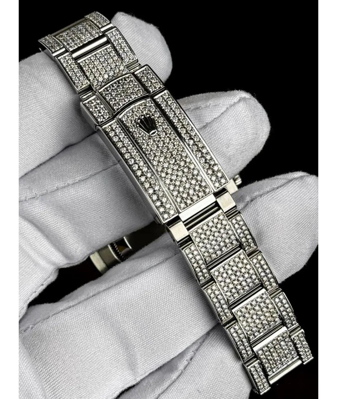 ROLEX Серебряные часы, фото 6