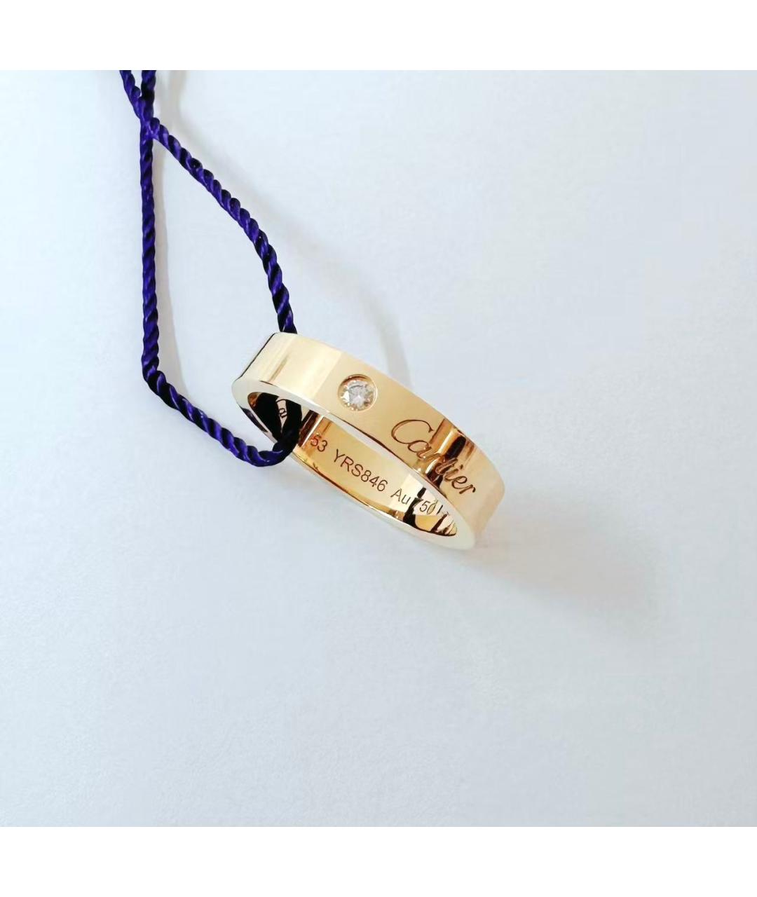 CARTIER Золотое кольцо из розового золота, фото 3