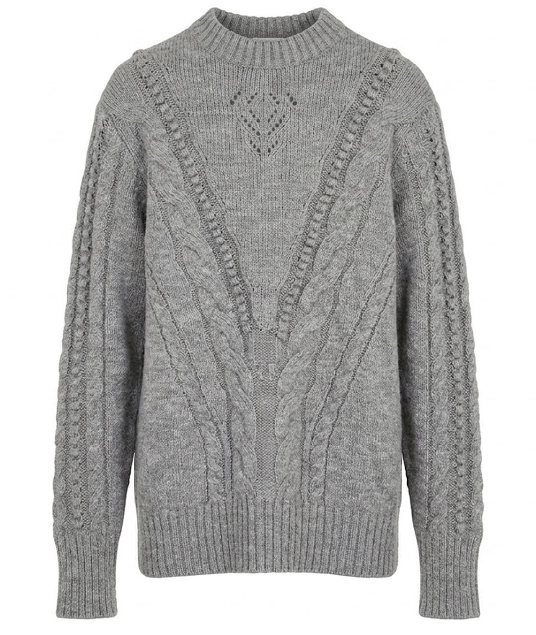 BOGNER Серый шерстяной джемпер / свитер, фото 1