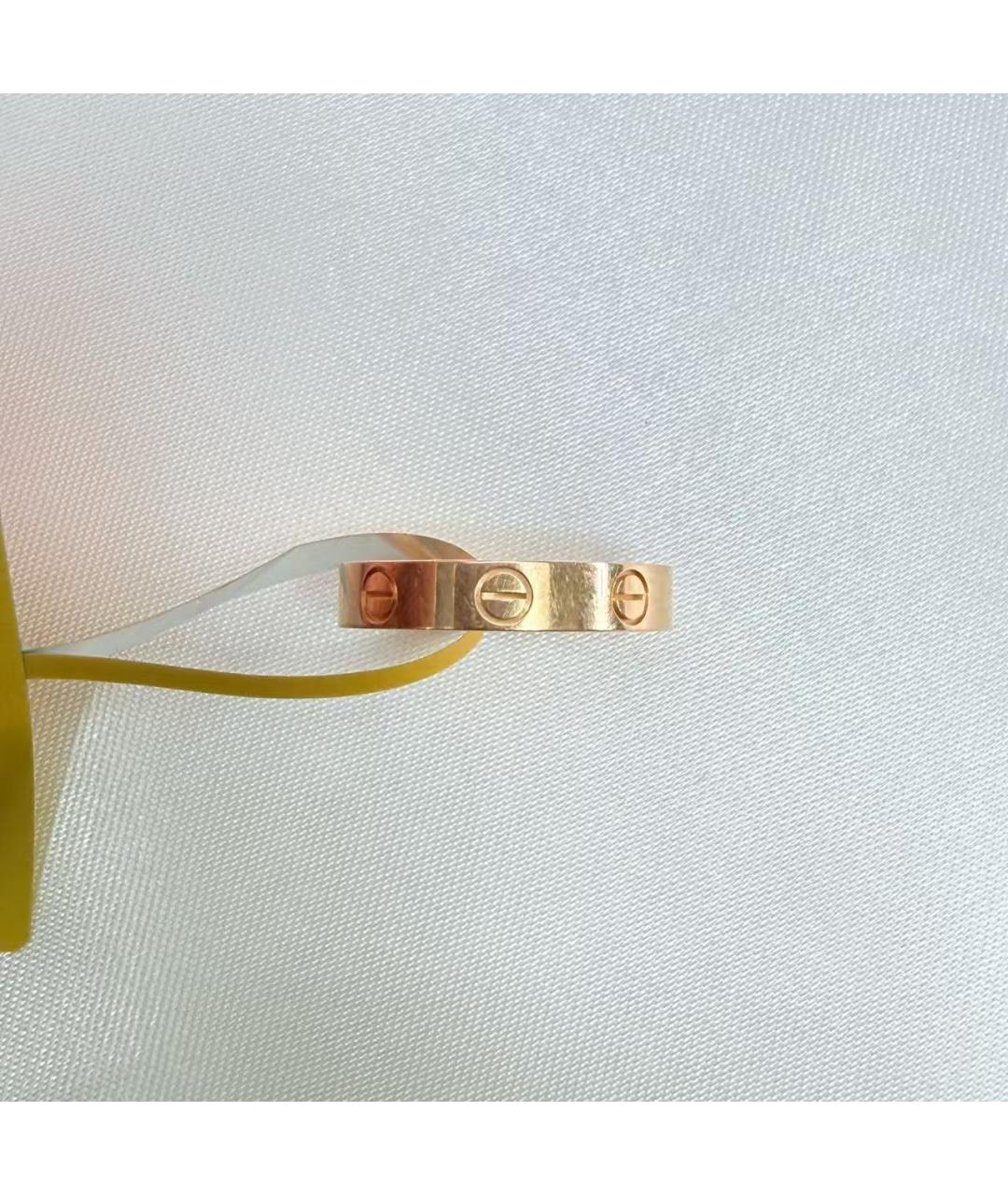 CARTIER Золотое кольцо из розового золота, фото 7