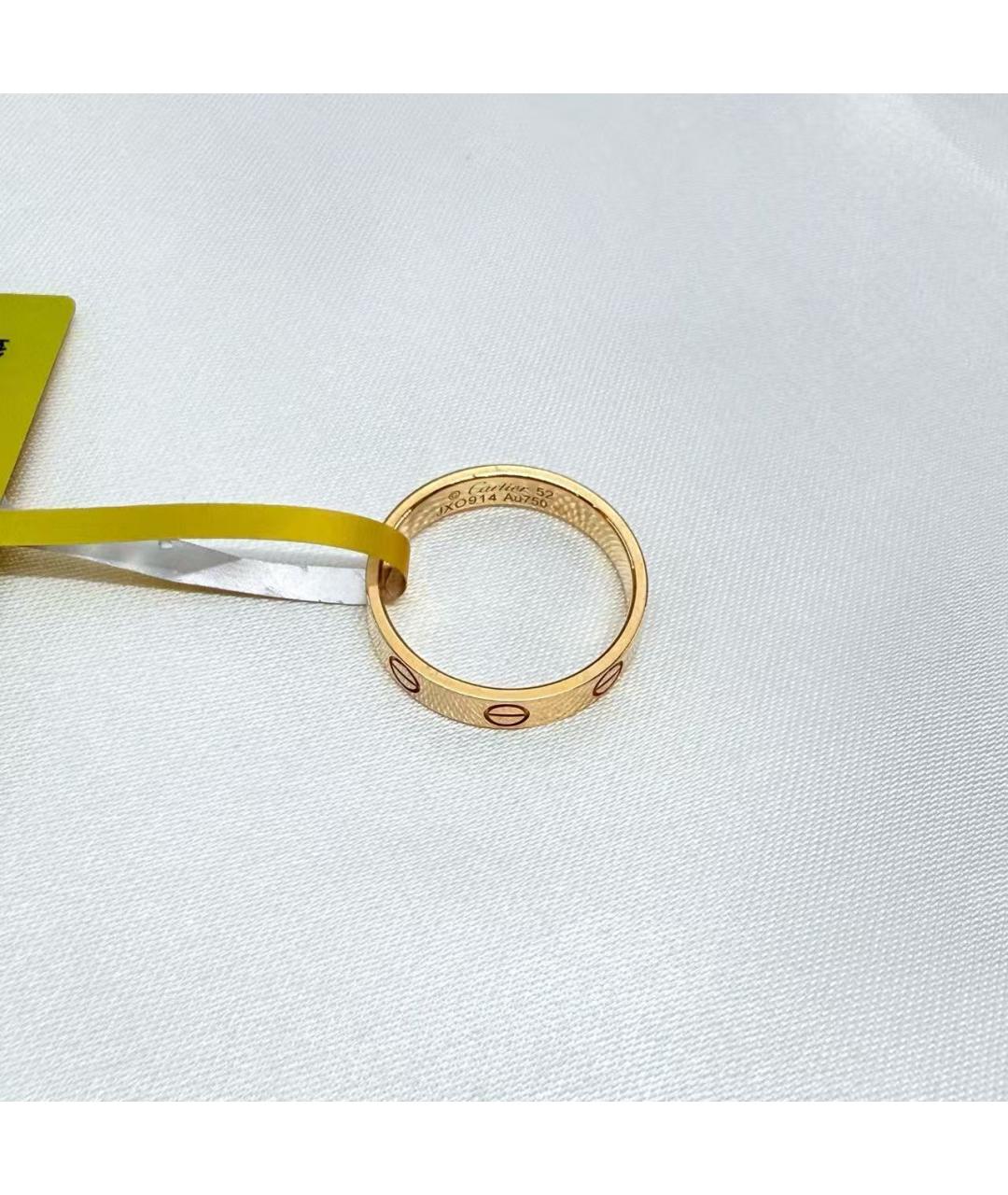 CARTIER Золотое кольцо из розового золота, фото 3