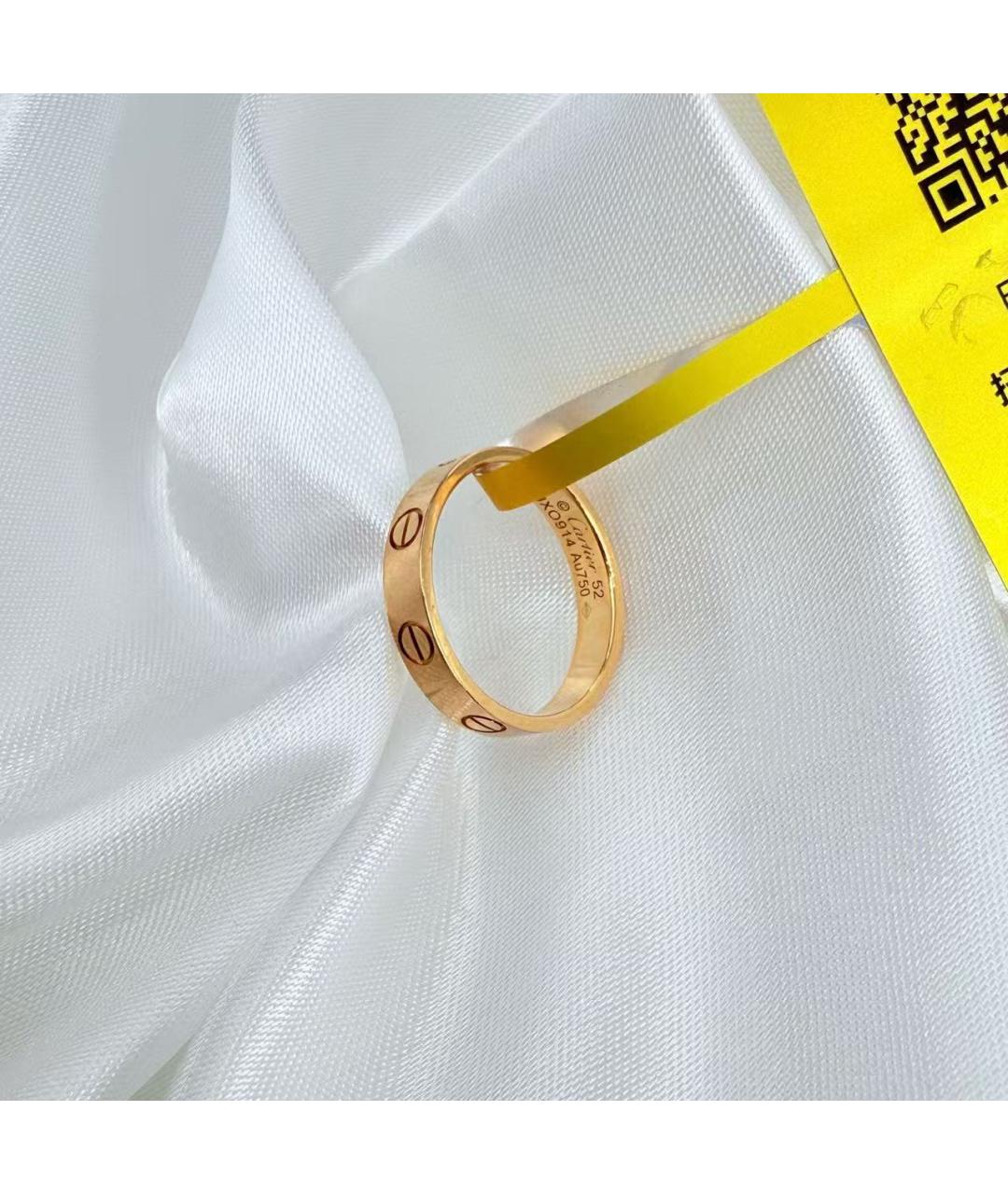 CARTIER Золотое кольцо из розового золота, фото 6