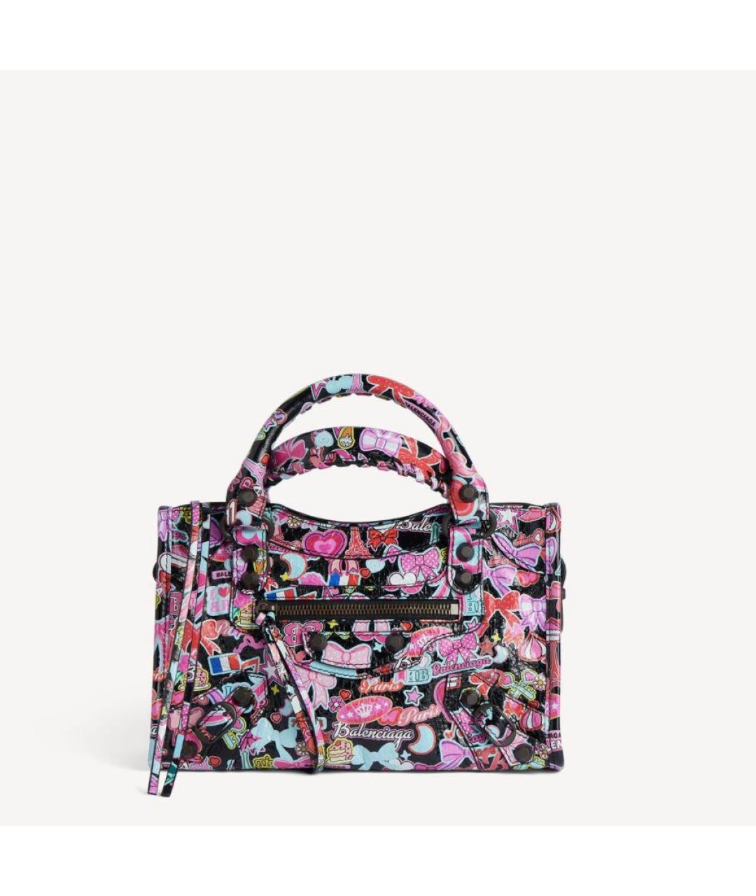 BALENCIAGA Розовая сумка тоут, фото 4