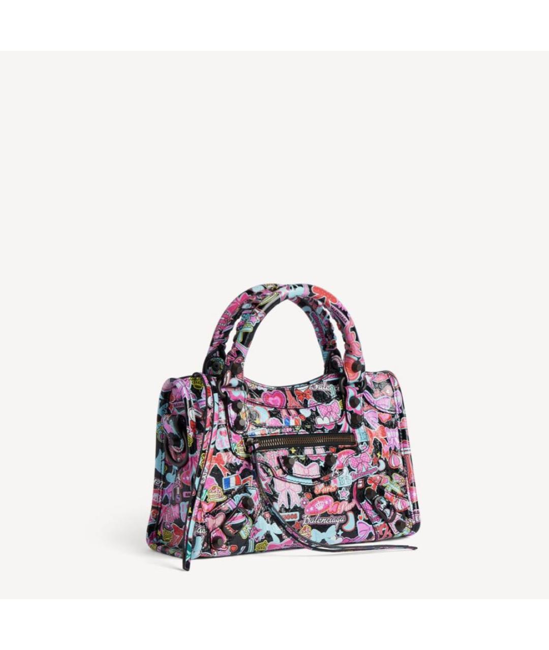 BALENCIAGA Розовая сумка тоут, фото 2