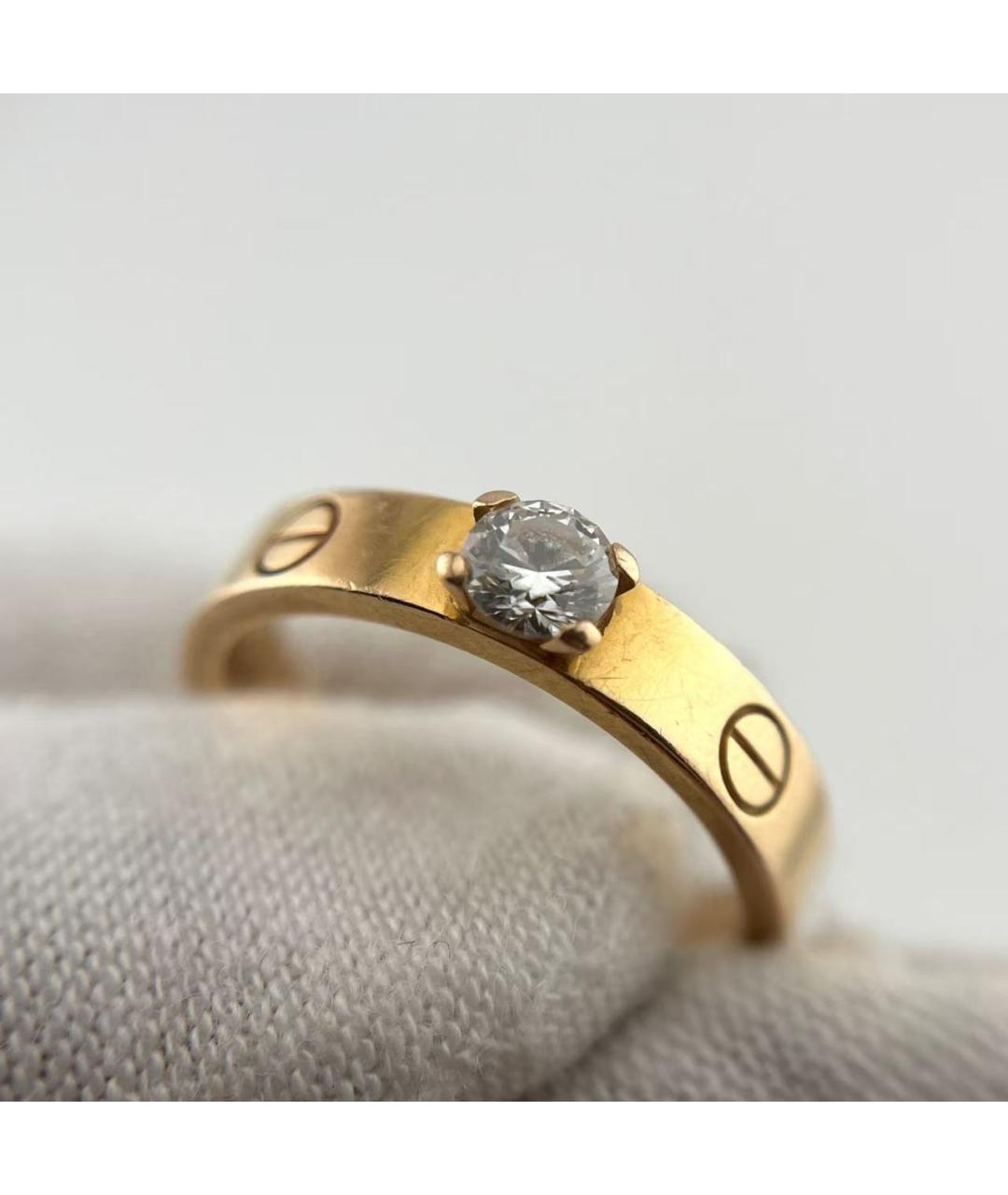 CARTIER Золотое кольцо из розового золота, фото 2