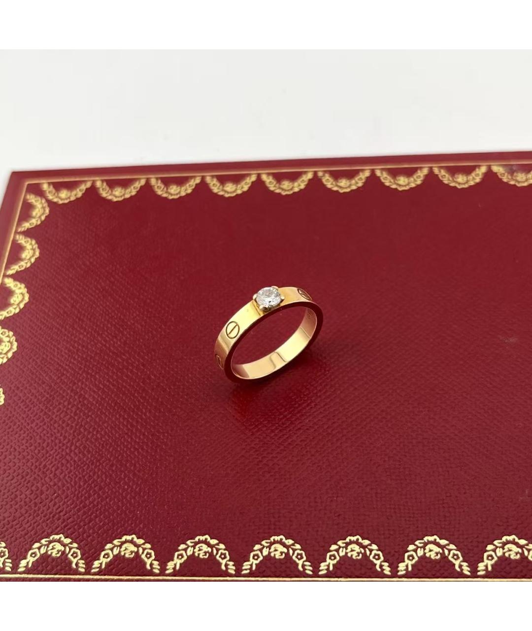 CARTIER Золотое кольцо из розового золота, фото 4