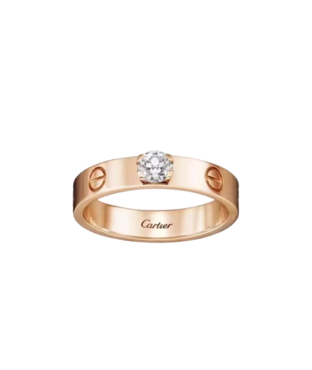 CARTIER Золотое кольцо из розового золота, фото 7