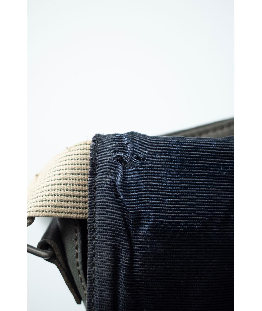 JEAN PAUL GAULTIER Зеленая кожаная сумка на плечо, фото 8