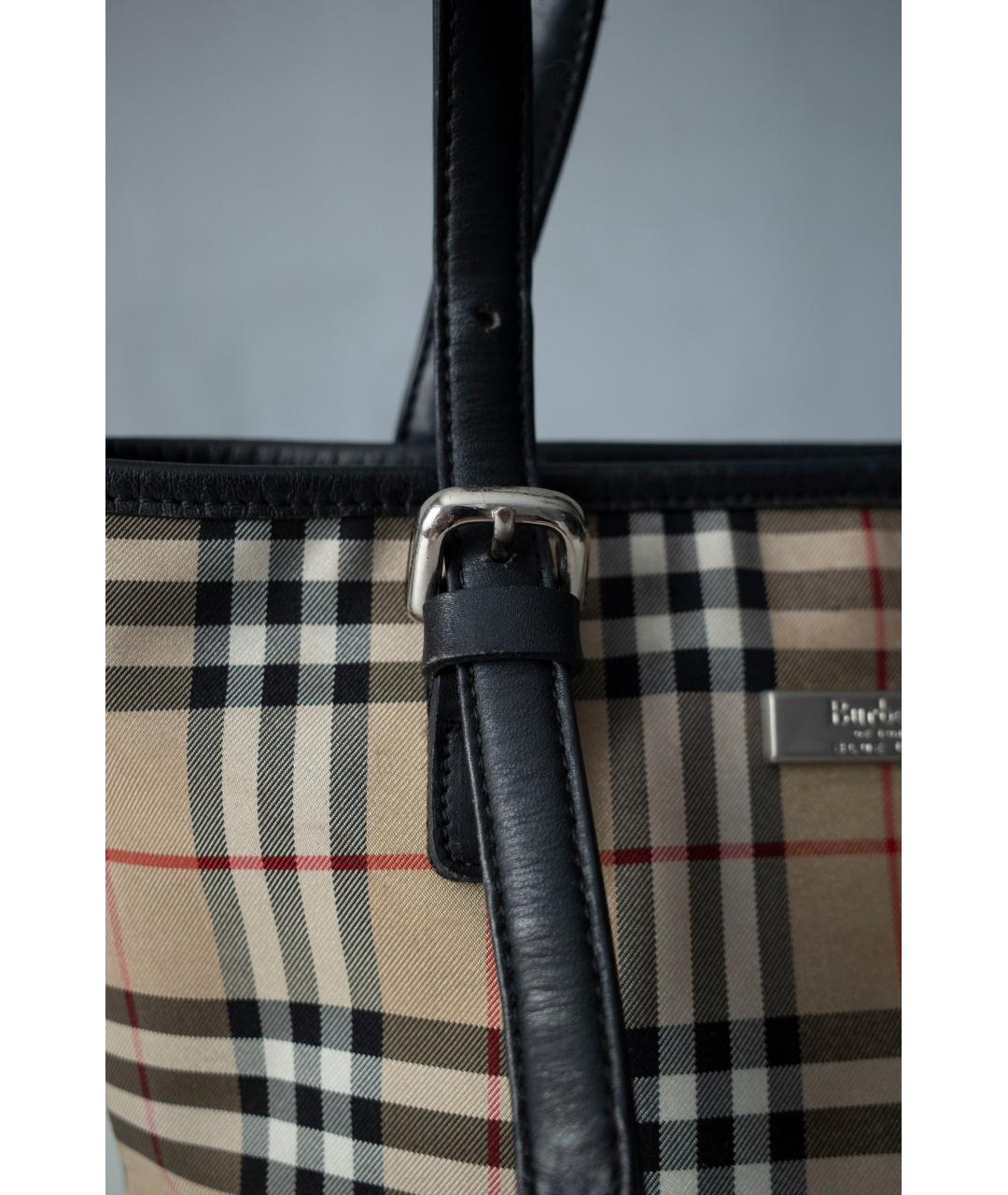 BURBERRY Бежевая сумка тоут, фото 4