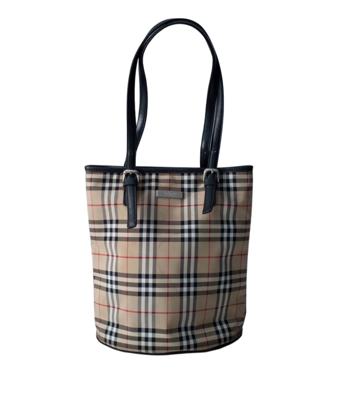 BURBERRY Бежевая сумка тоут, фото 1