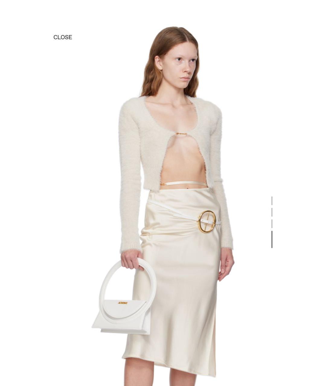 JACQUEMUS Бежевый кардиган, фото 4