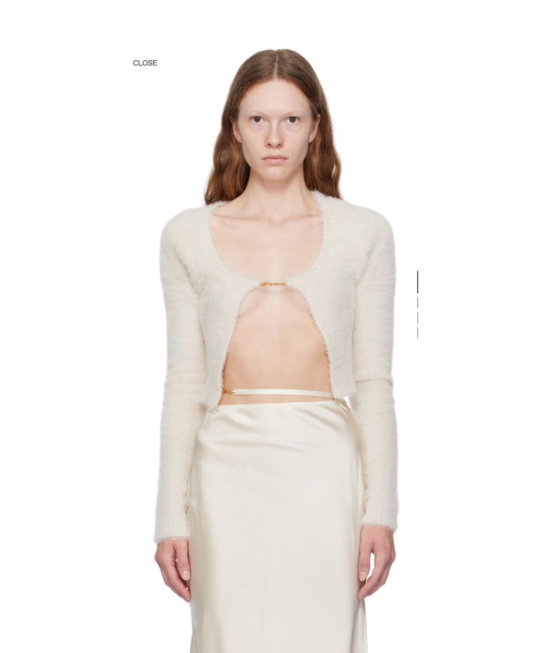 JACQUEMUS Бежевый кардиган, фото 5