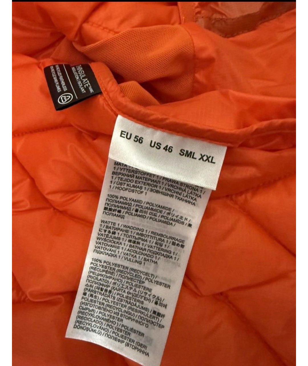 BOGNER Оранжевая полиэстеровая куртка, фото 4