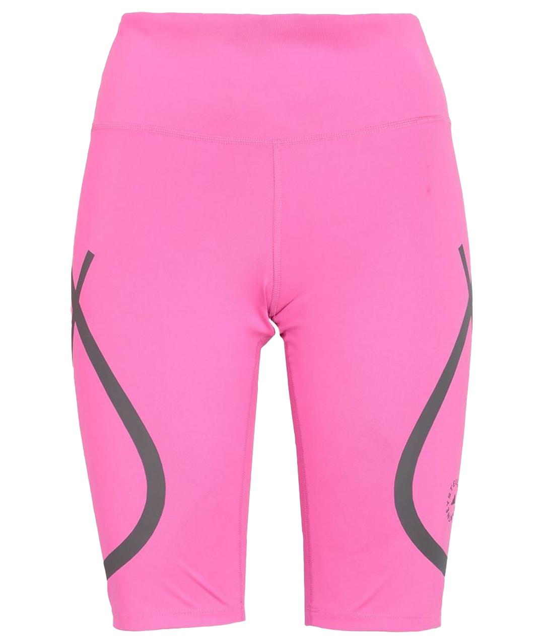 ADIDAS BY STELLA MCCARTNEY Розовые полиэстеровые спортивные брюки и шорты, фото 1