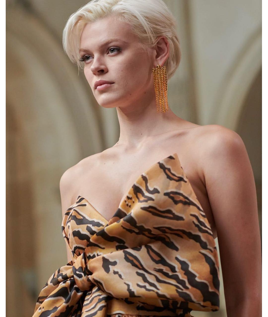 ZIMMERMANN Мульти шелковое вечернее платье, фото 7