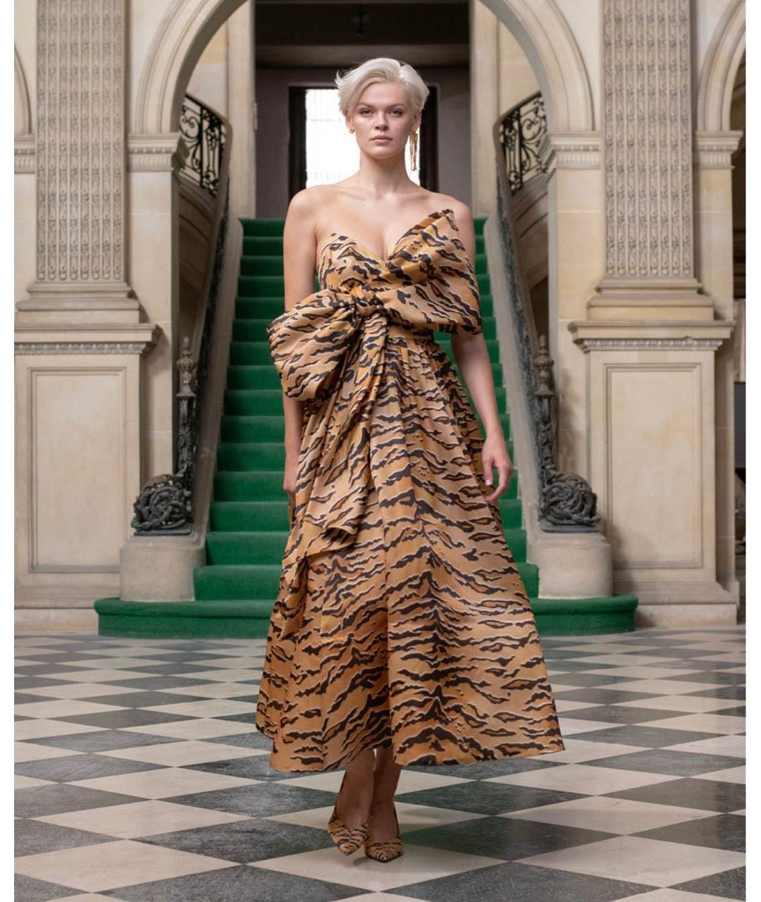 ZIMMERMANN Мульти шелковое вечернее платье, фото 6