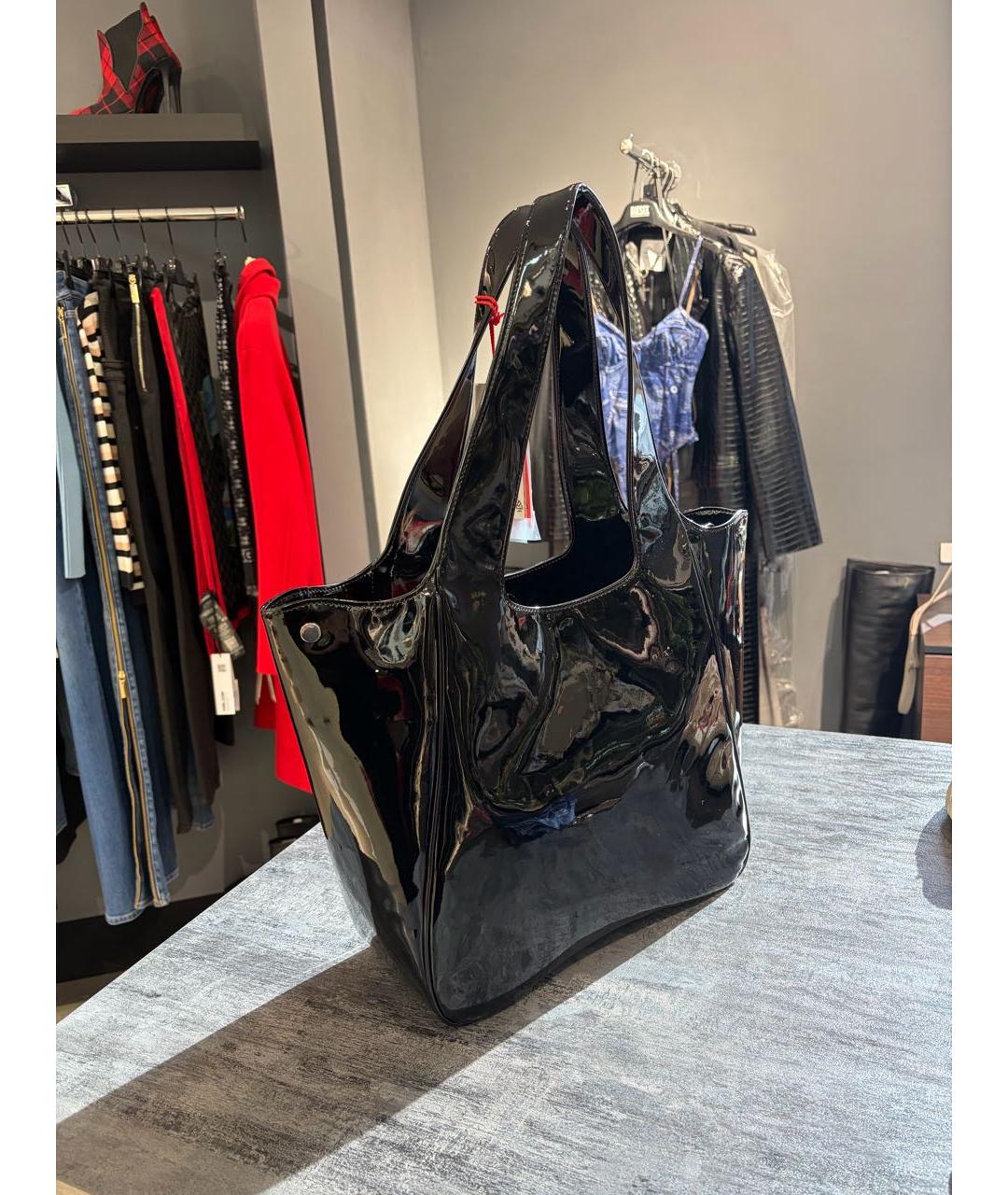 DIESEL Черная сумка тоут, фото 8