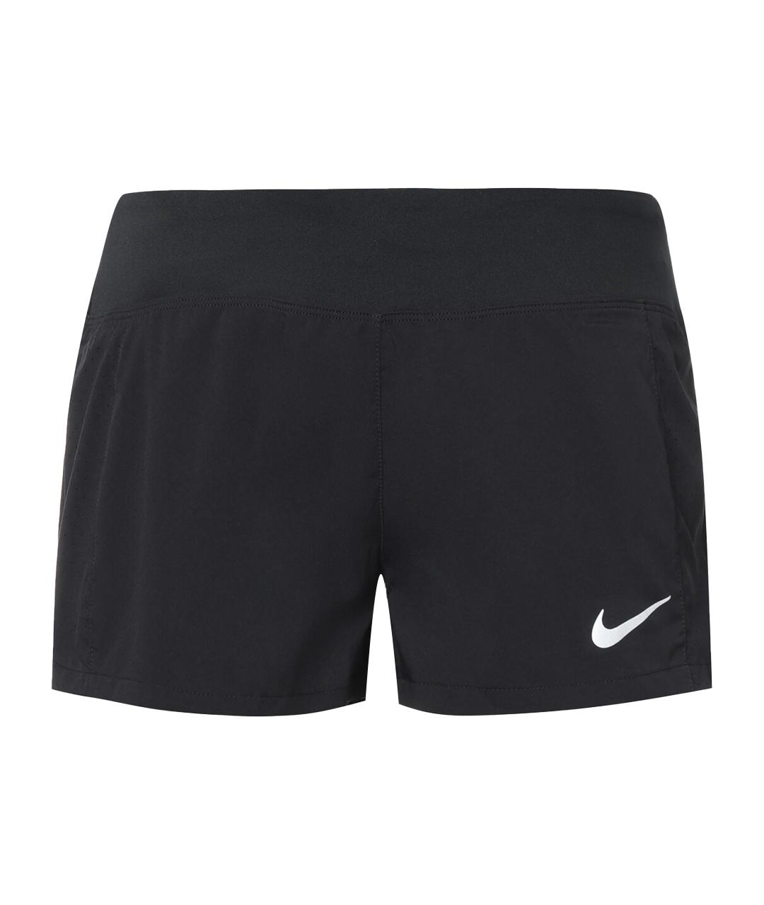 NIKE Черные синтетические спортивные брюки и шорты, фото 1