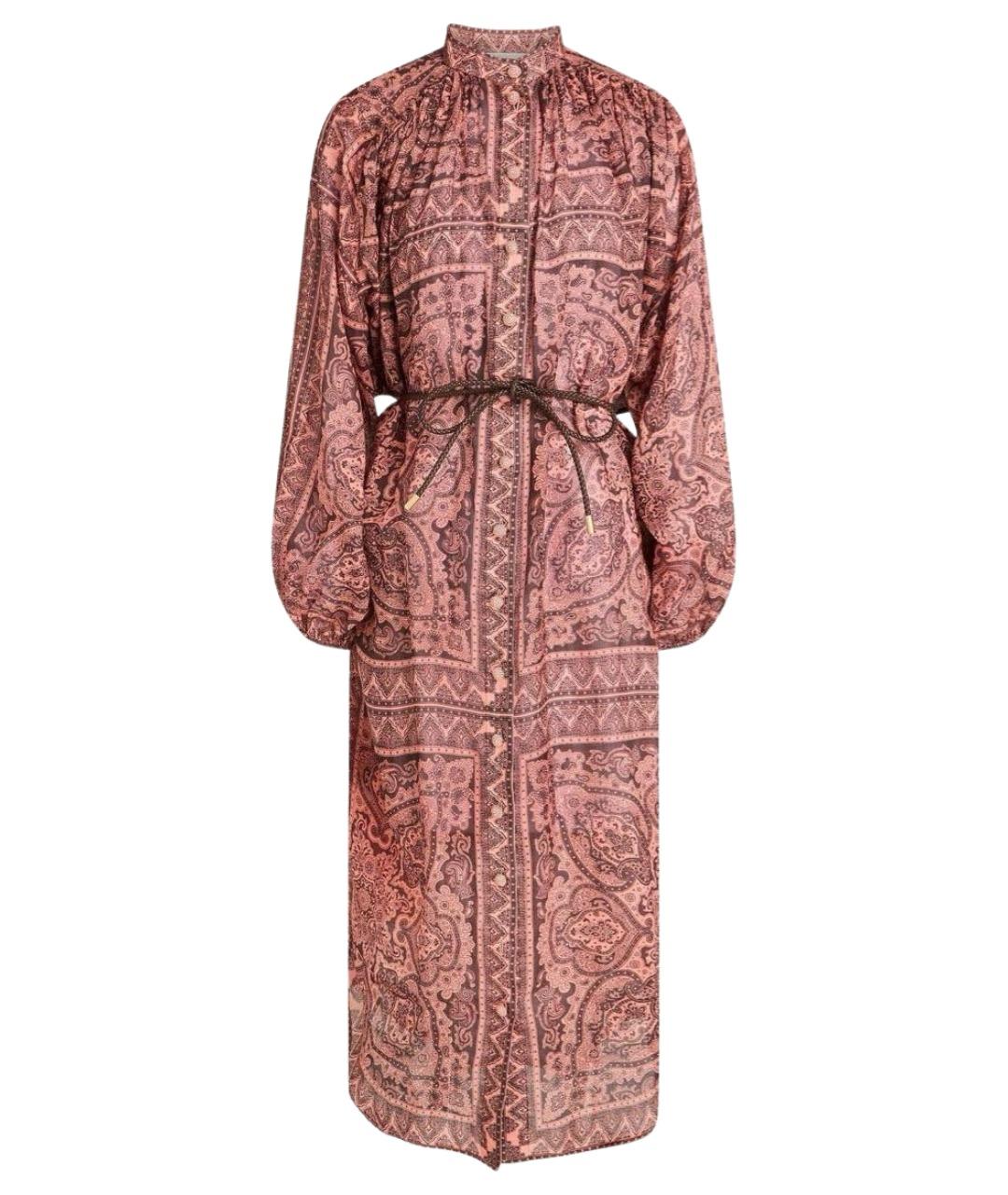 ZIMMERMANN Мульти хлопковое повседневное платье, фото 1