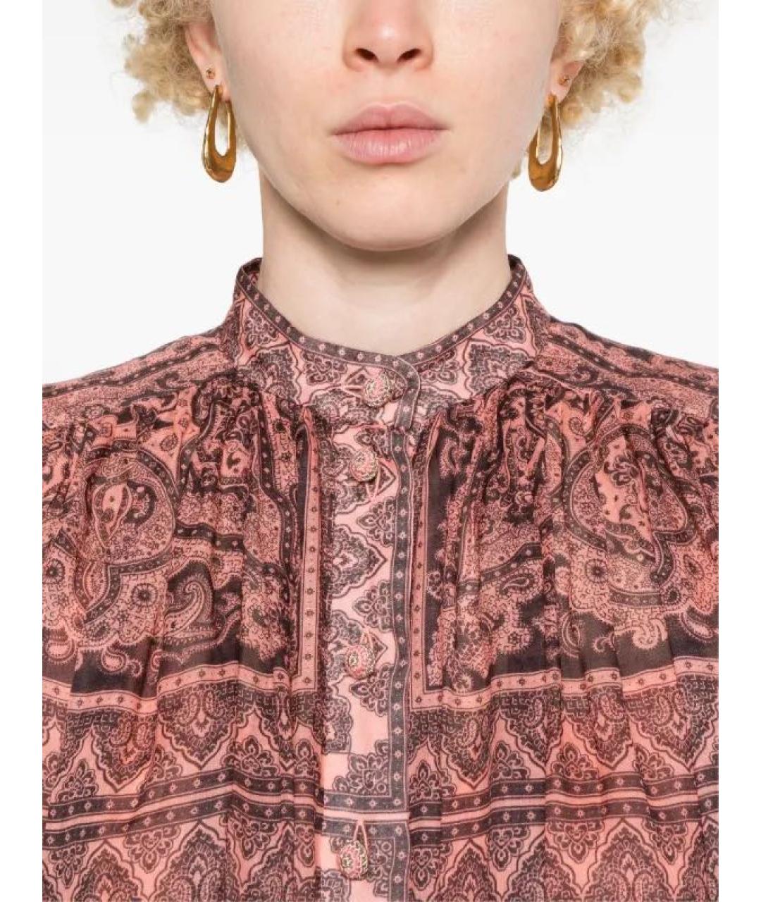 ZIMMERMANN Мульти хлопковое повседневное платье, фото 4