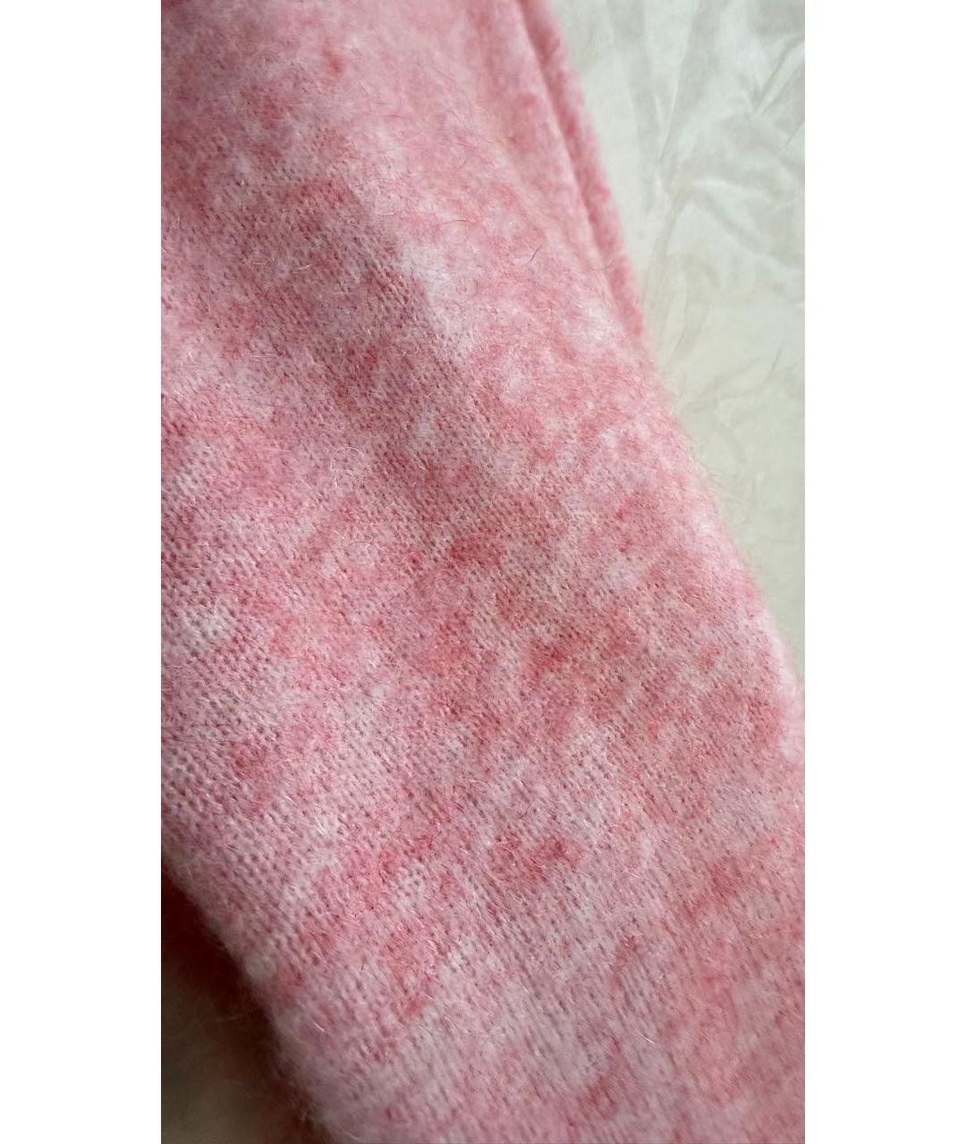 ACNE STUDIOS Розовый шерстяной джемпер / свитер, фото 5