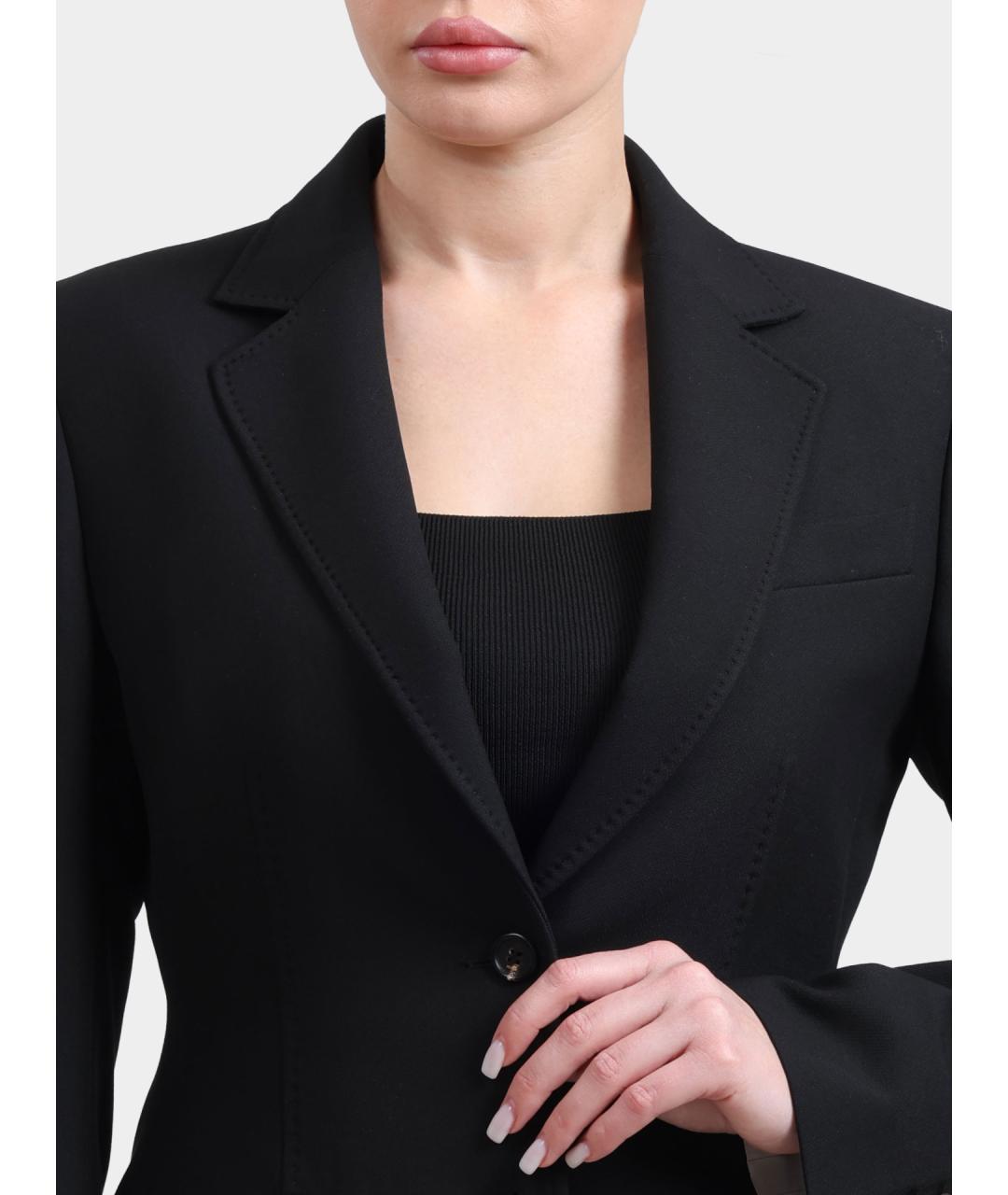 HUGO Черный жакет/пиджак, фото 3