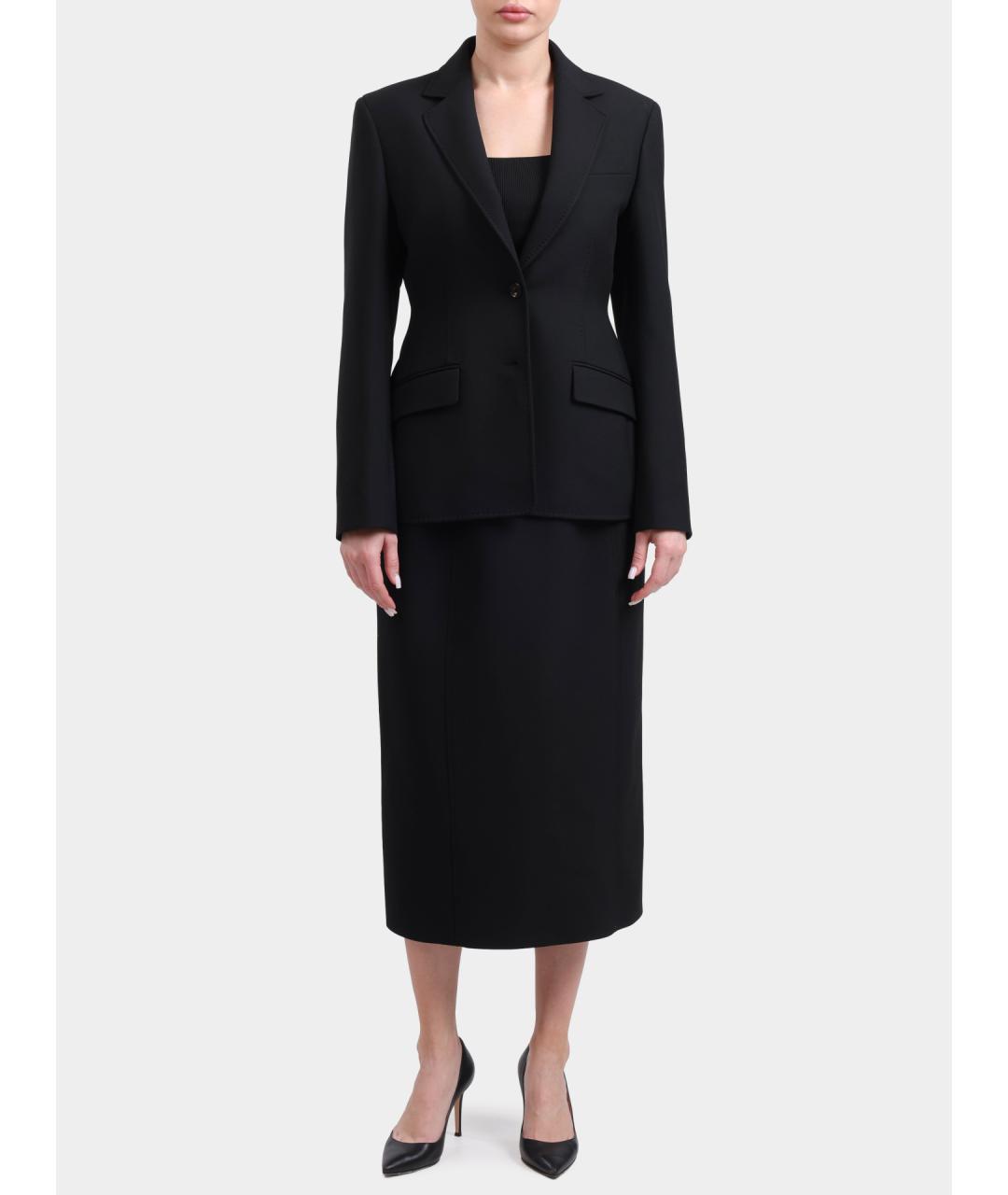 HUGO Черный жакет/пиджак, фото 2