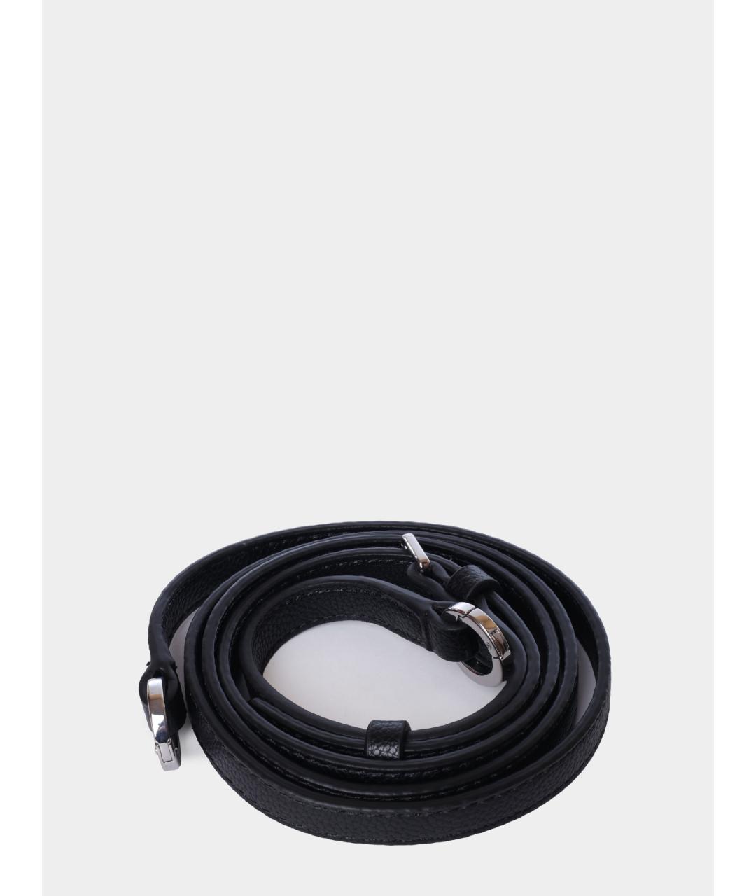 HUGO Черная сумка через плечо из искусственной кожи, фото 6