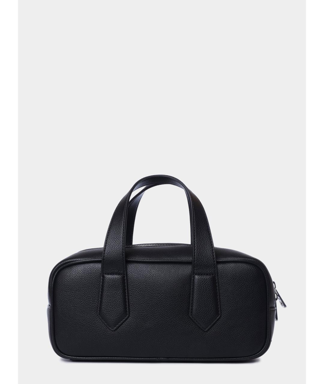 HUGO Черная сумка через плечо из искусственной кожи, фото 5