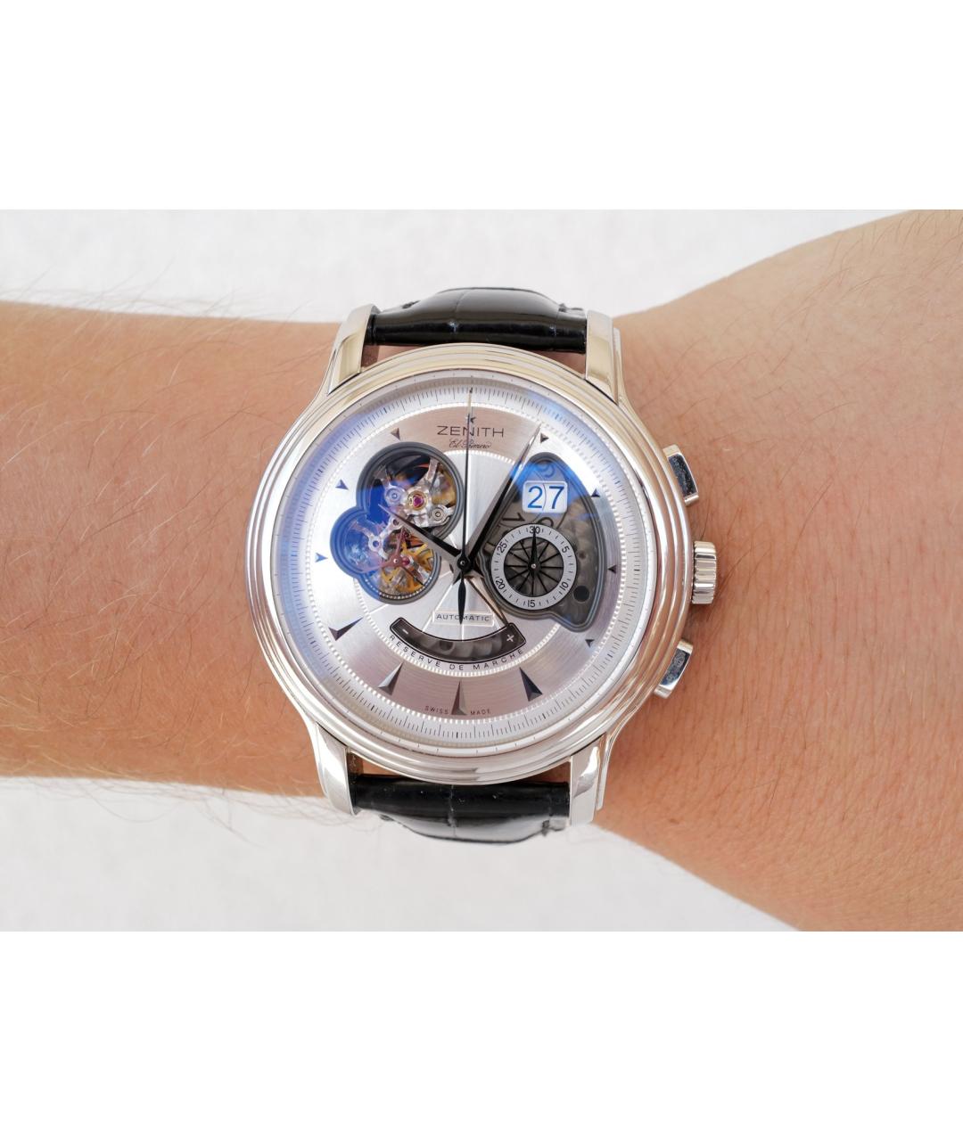 ZENITH Серые часы, фото 6