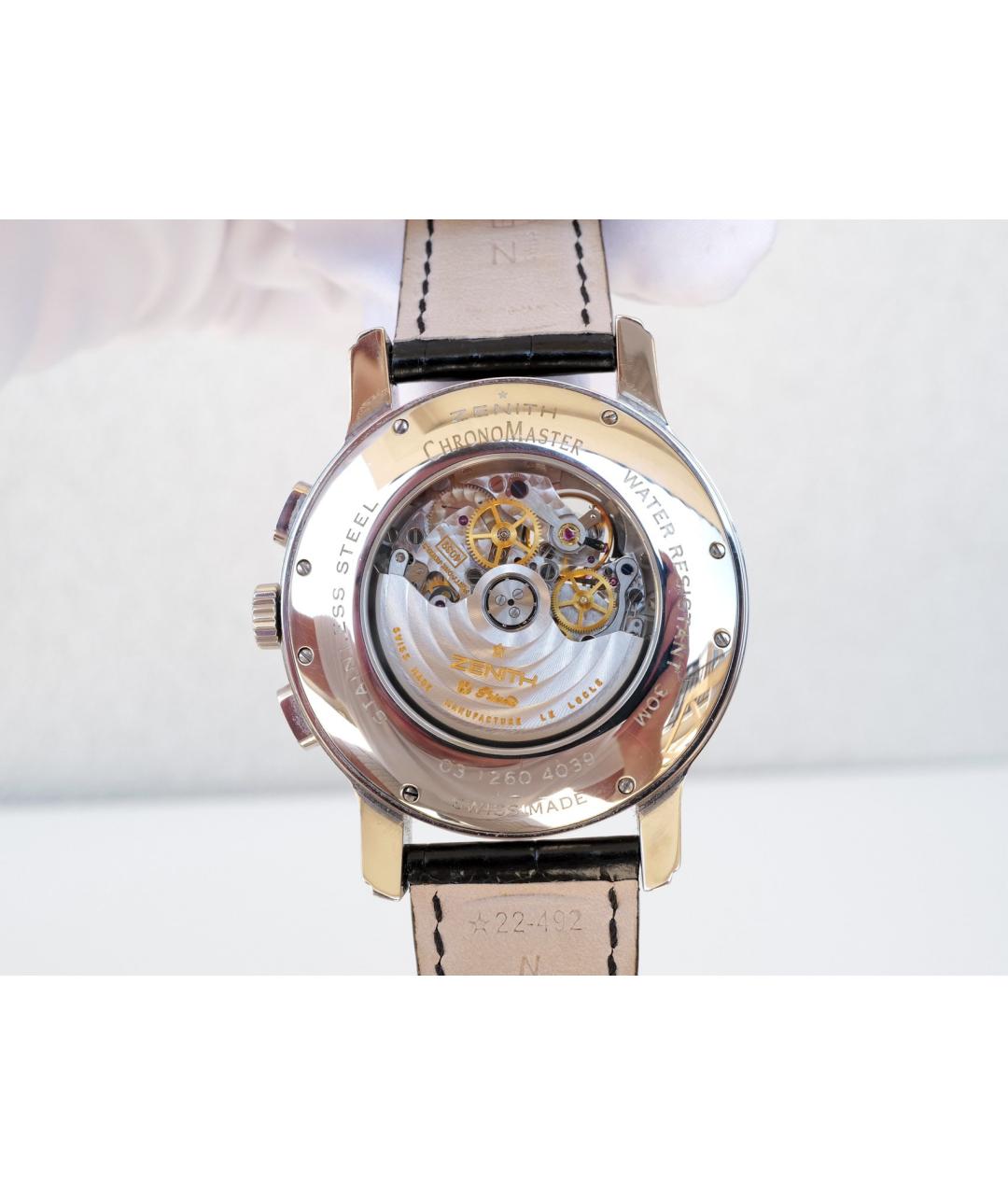 ZENITH Серые часы, фото 5