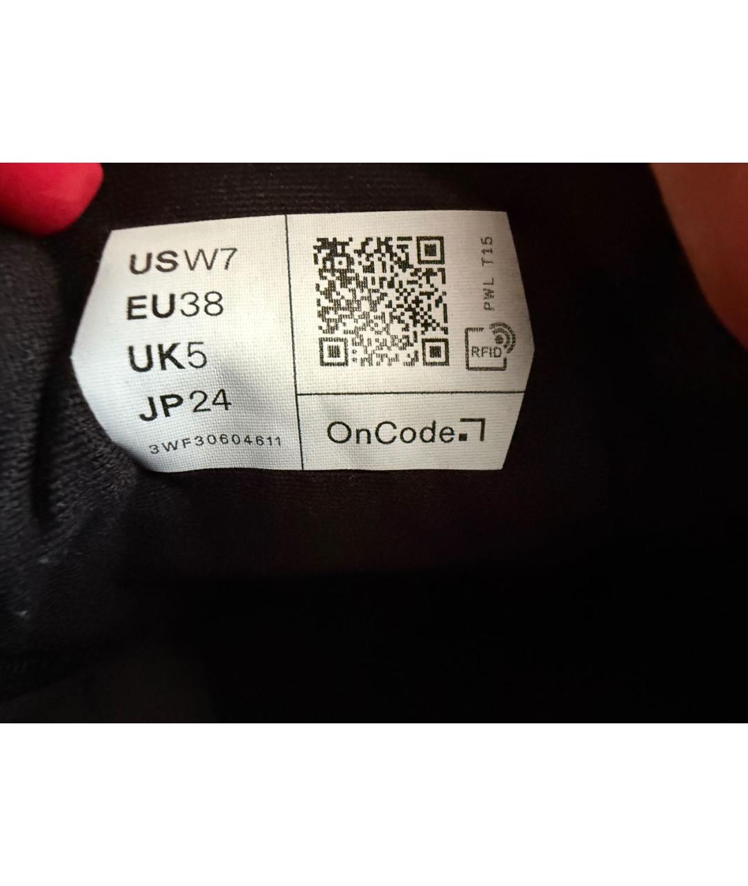 LOEWE Коричневые кроссовки, фото 5