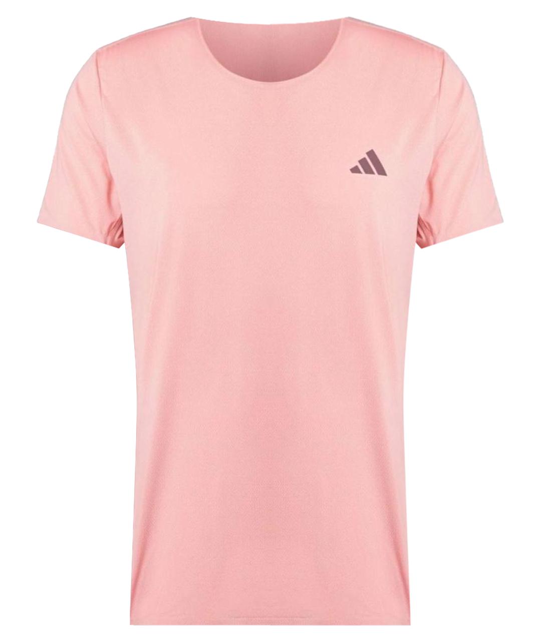 ADIDAS Коралловая синтетическая футболка, фото 1