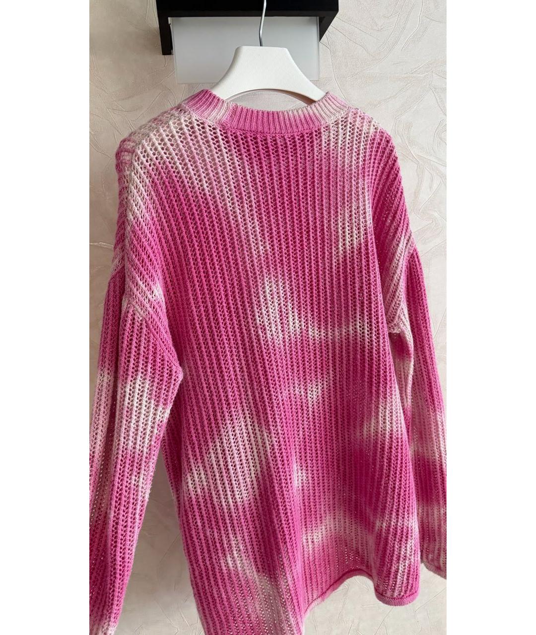 ADDICTED Розовый хлопковый джемпер / свитер, фото 2