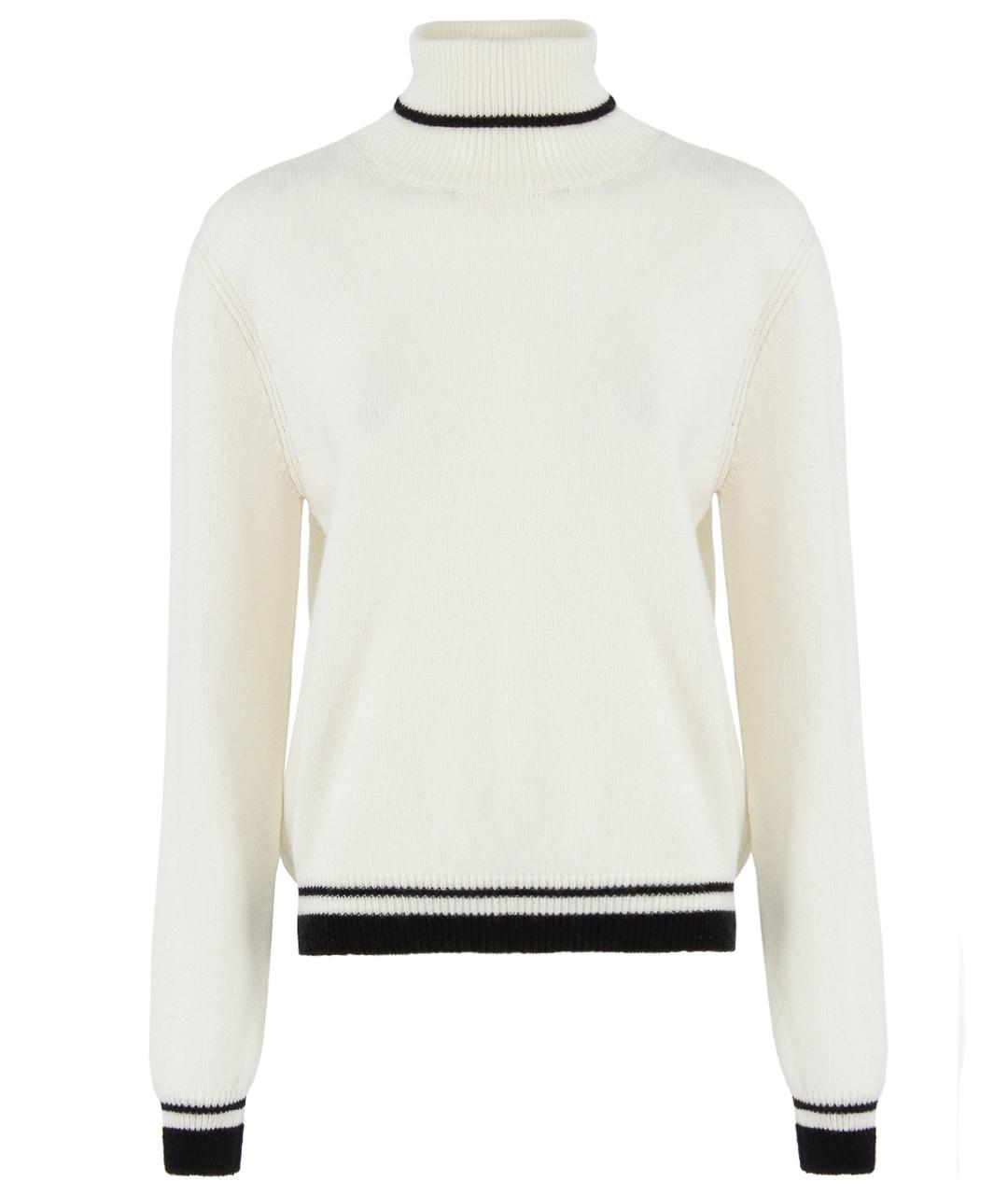 MSGM Белый шерстяной джемпер / свитер, фото 1