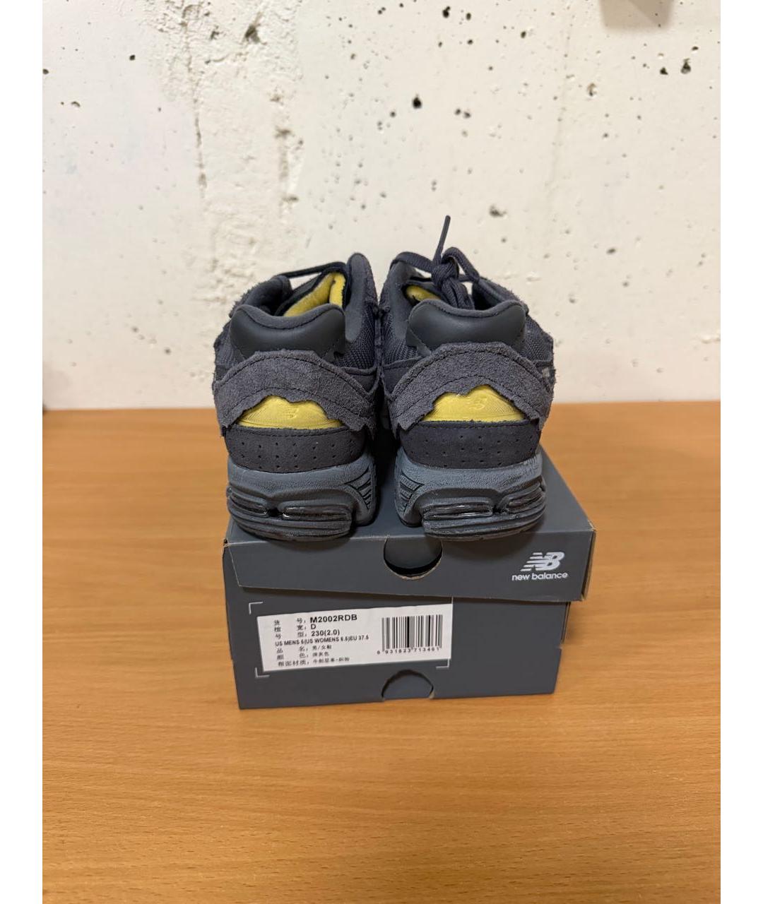 NEW BALANCE Черные замшевые кроссовки, фото 4