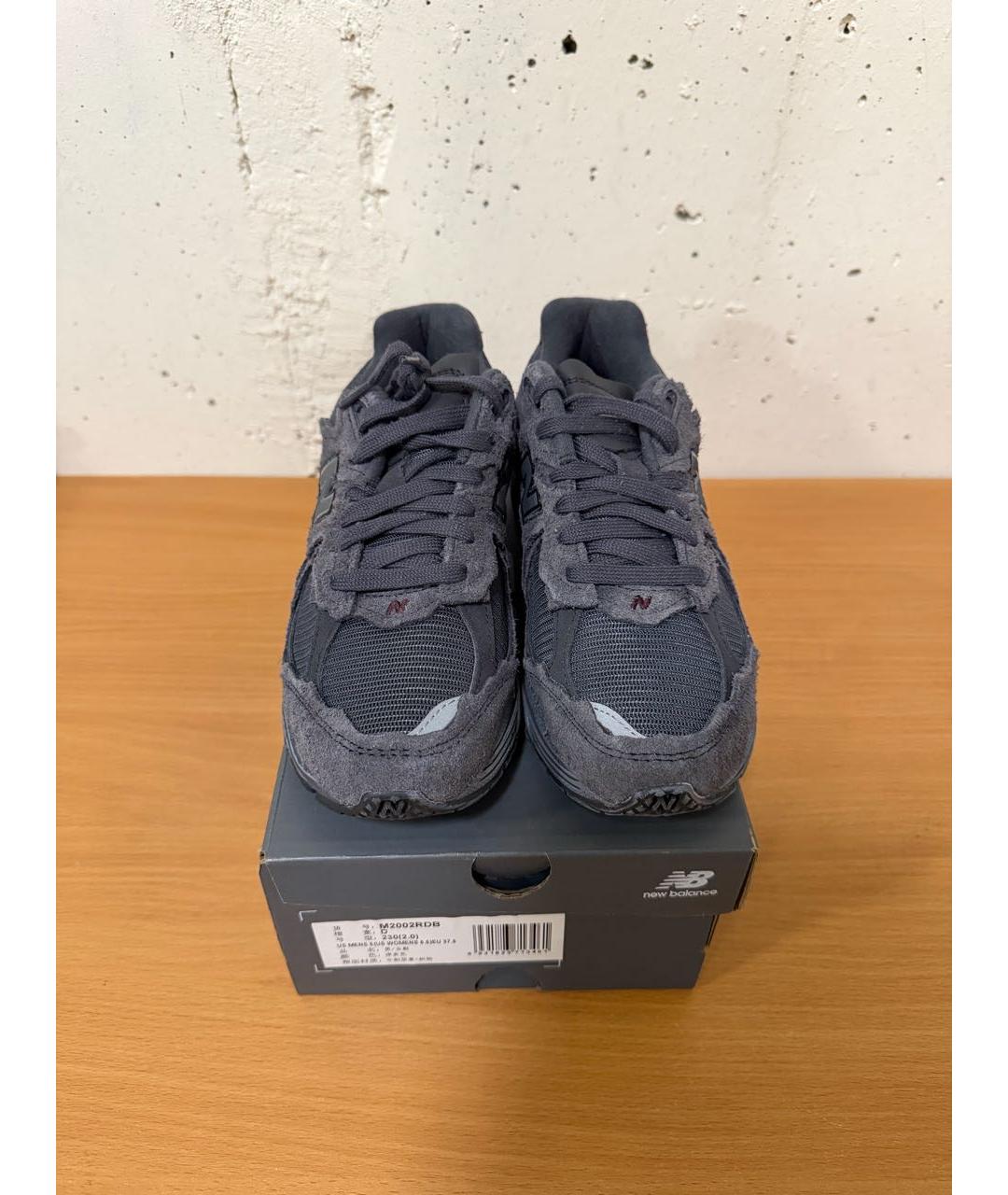 NEW BALANCE Черные замшевые кроссовки, фото 2