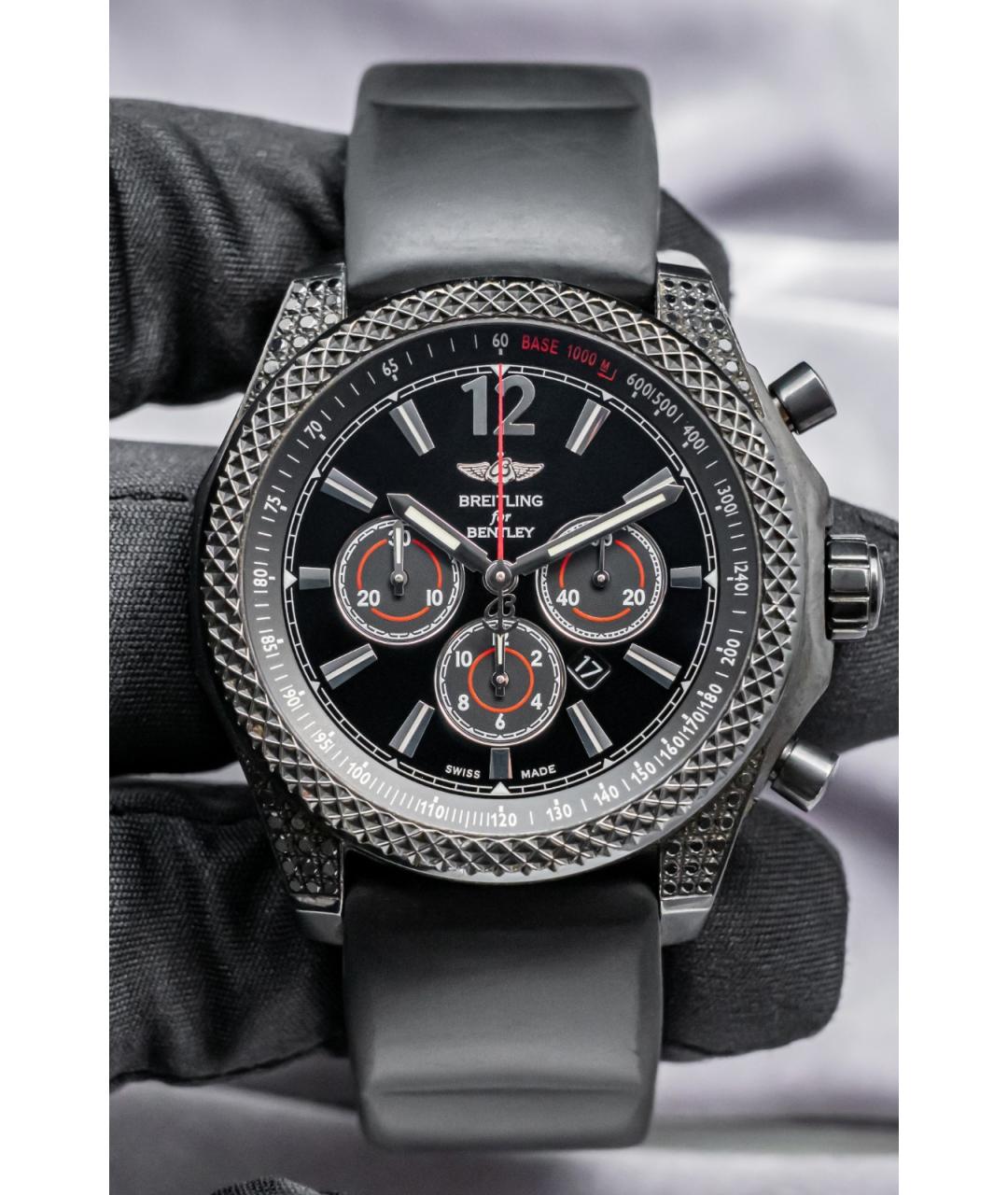 BREITLING Черные часы, фото 2