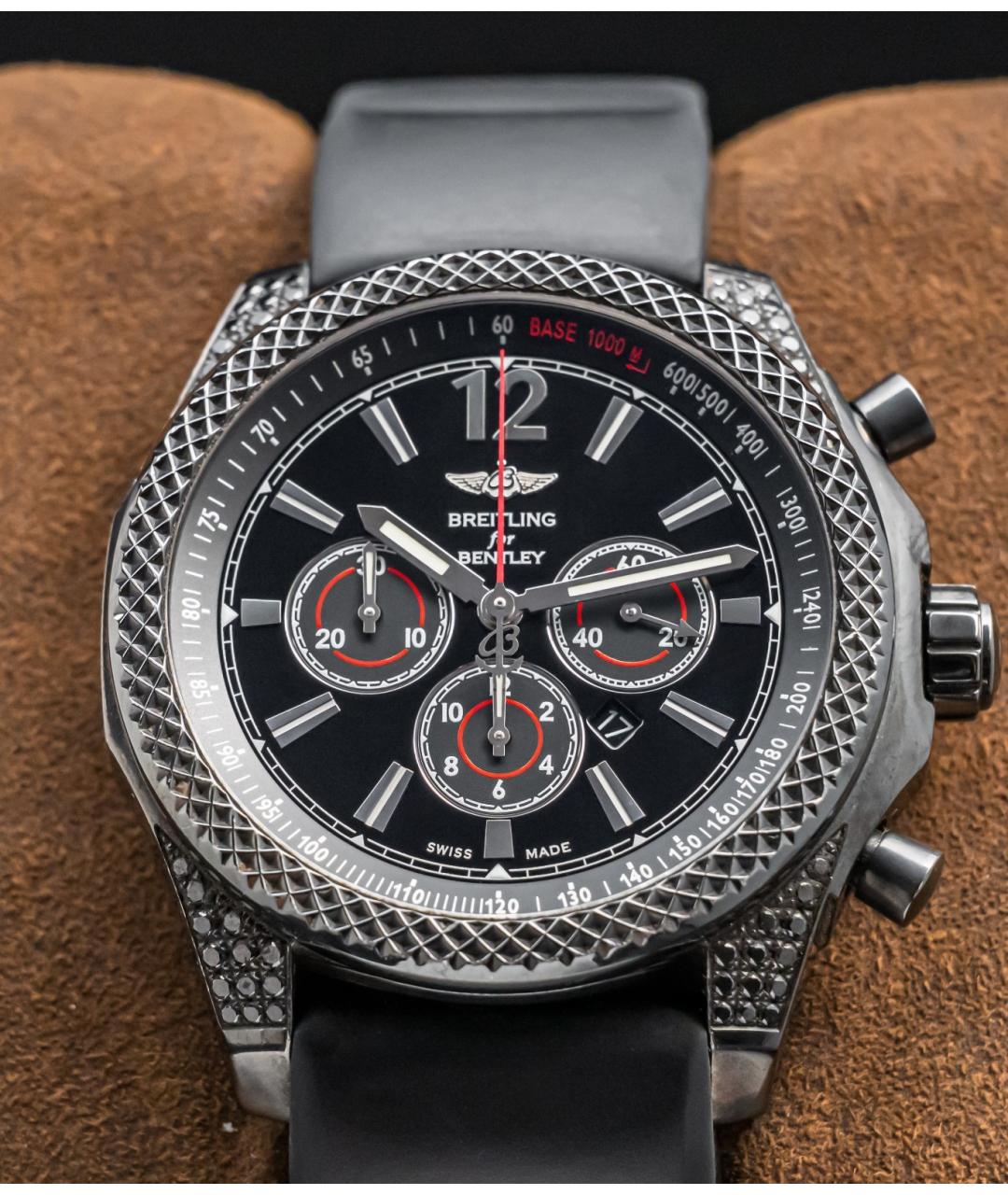 BREITLING Черные часы, фото 3
