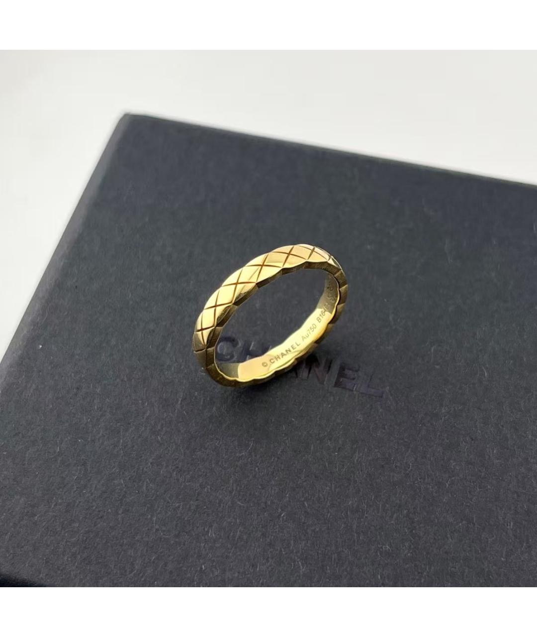 CHANEL Золотое кольцо из желтого золота, фото 3