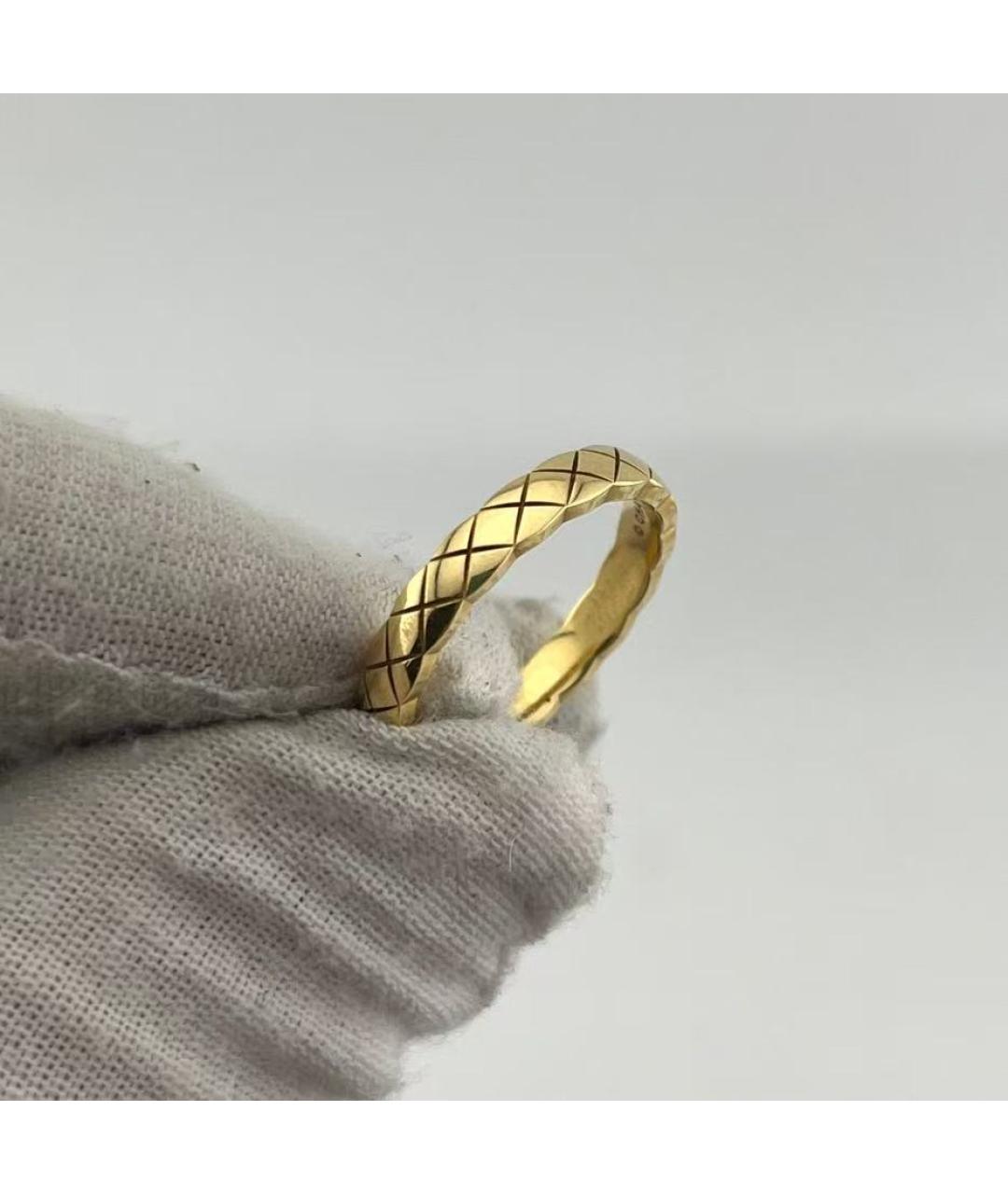CHANEL Золотое кольцо из желтого золота, фото 4