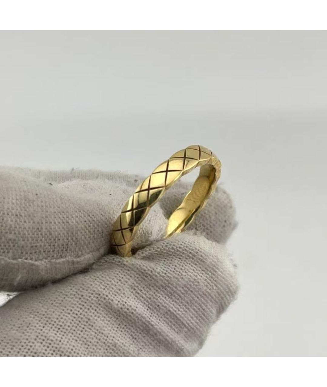 CHANEL Золотое кольцо из желтого золота, фото 5