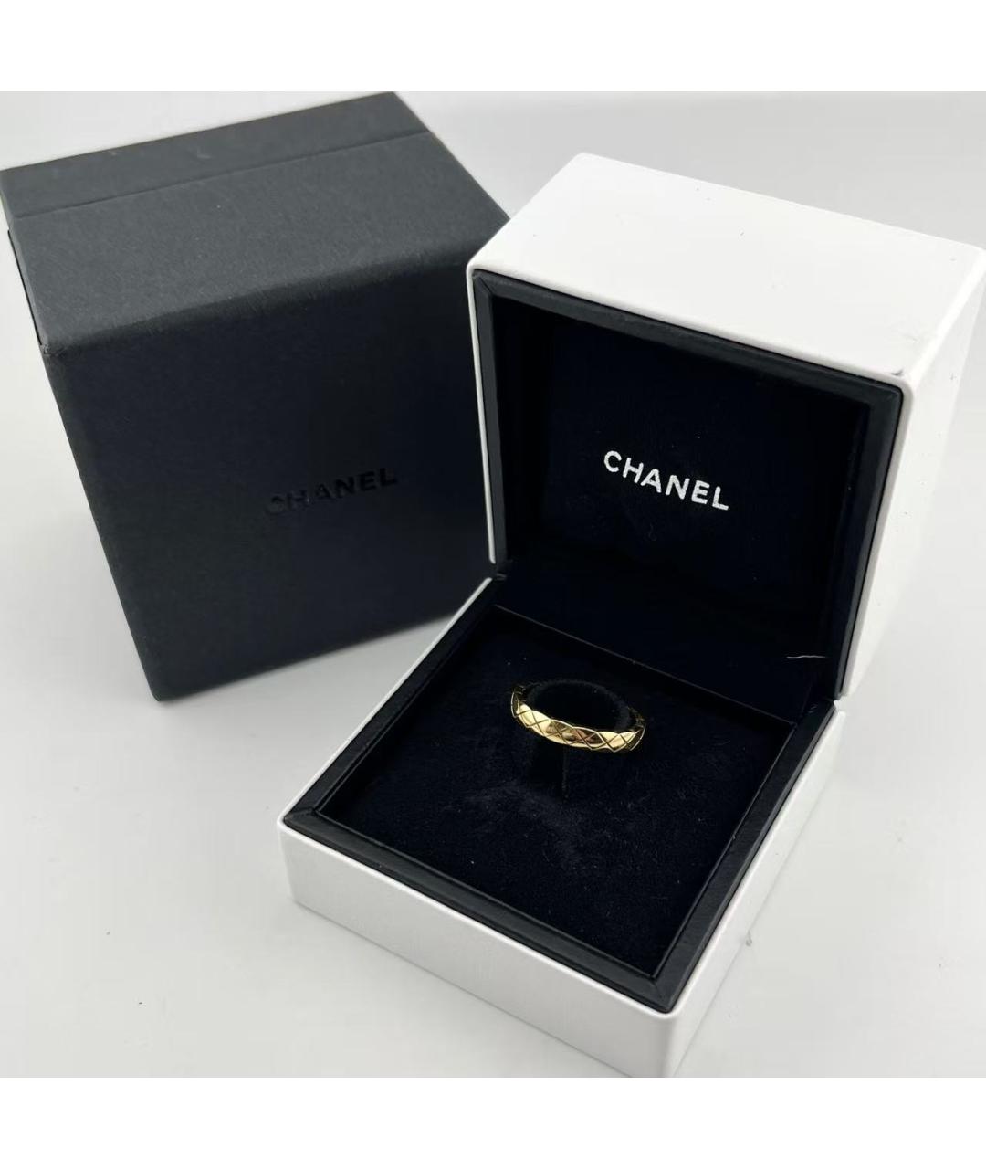 CHANEL Золотое кольцо из желтого золота, фото 2